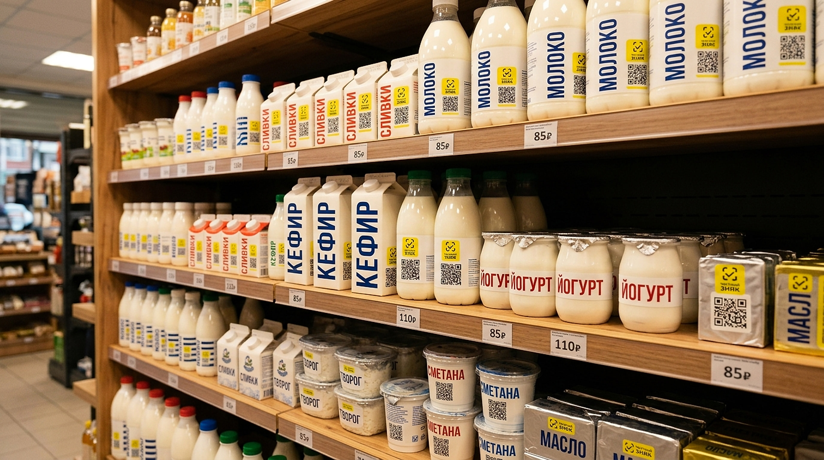 Маркировка молочной продукции для малого бизнеса: что нужно делать в 2026